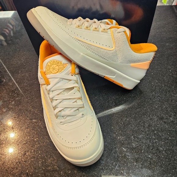 Nike Air Jordan 2 Retro Low [DV9956-118] Men Casual Shoes Sail/Melon Tint main image 7